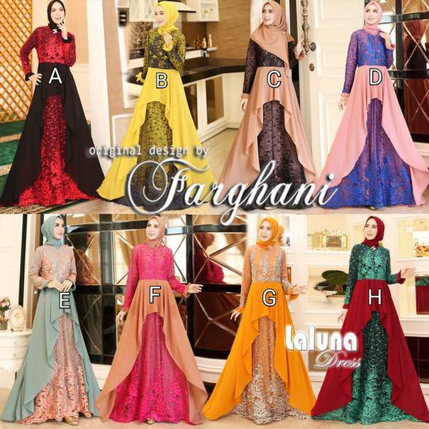Gamis LALUNA 2 Party  Original by FARGHANI