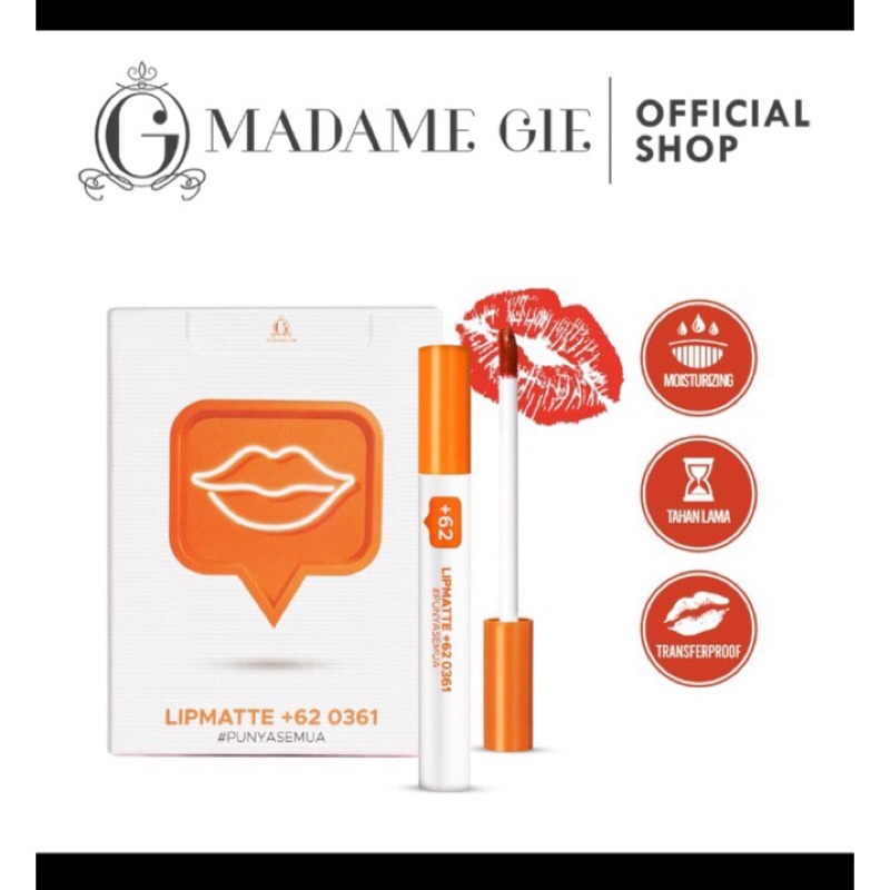 MADAME GIE LIPMATTE +62