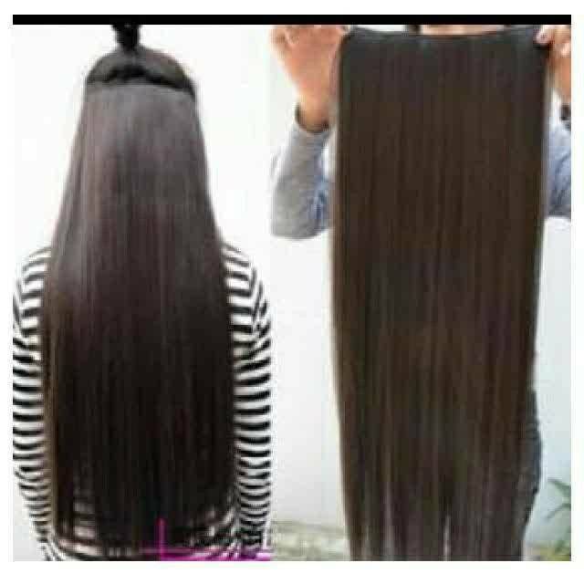 (FREE KLIP) Hairclip lurus smoothing panjang 65cm/ pendek 40cm