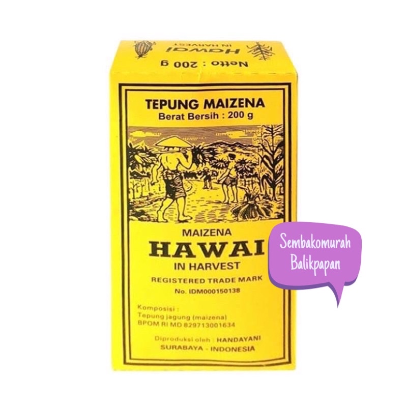 

maizena hawai 200 gr