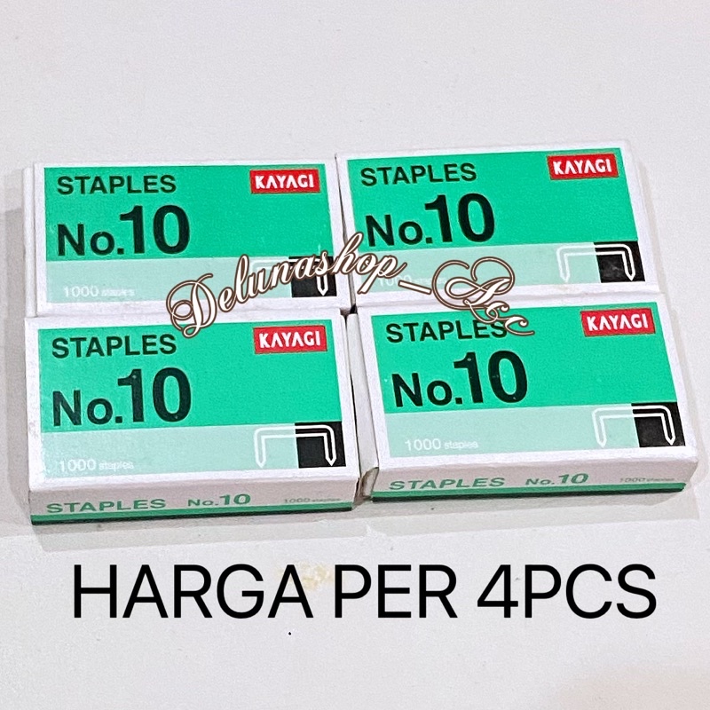 

delunashop anak hekter isi staples no 10 kayagi harga per 4 pcs