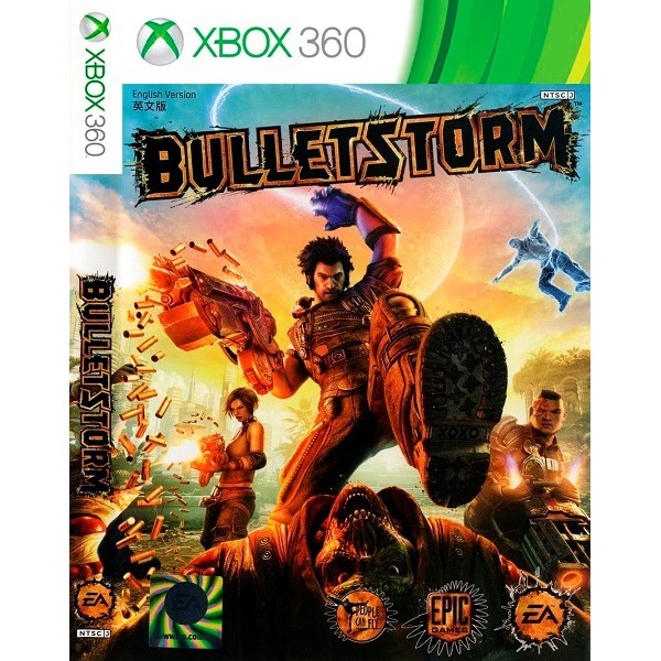 Game BulletStorm XBOX 360 for Jtag/RGH (Game Data DVD Kaset)