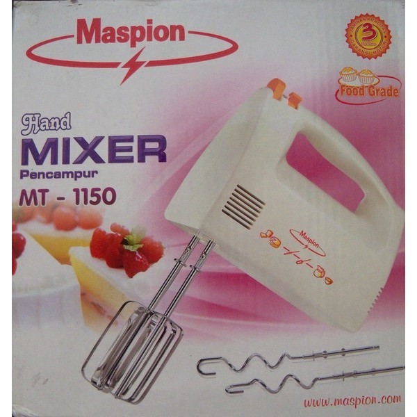 Hand Mixer Pengaduk Tangan Maspion -MT 1150 Paling Laris