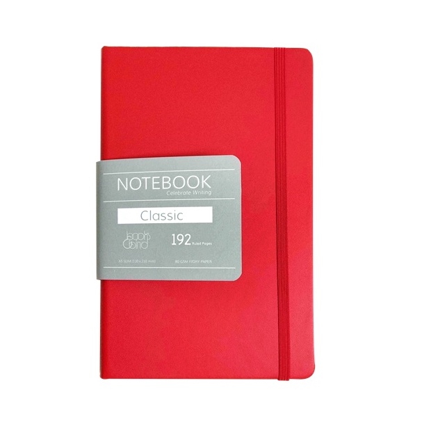 

Gramedia Karawang - Books&Bind Nb Classical Hc A5-Slim Red