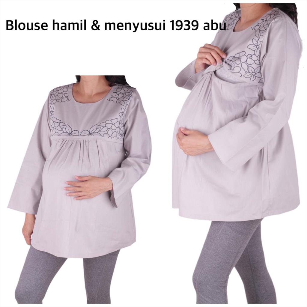 Baju Hamil Blouse Hamil Menyusui 1939