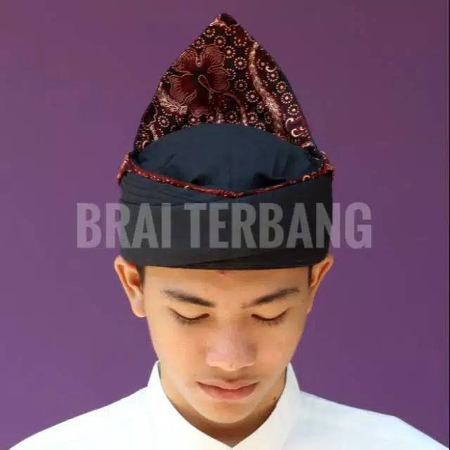 Blangkon ikat iket khas sunda pajajaran siliwangi makuta naga batik