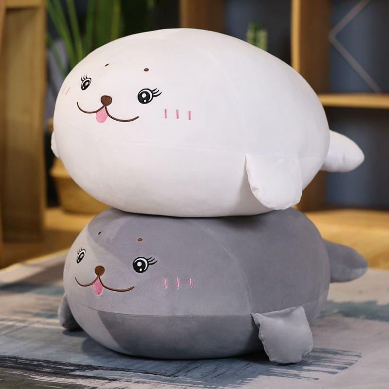 Seal Plush Pillow Bantal Anjing Laut Boneka Lucu