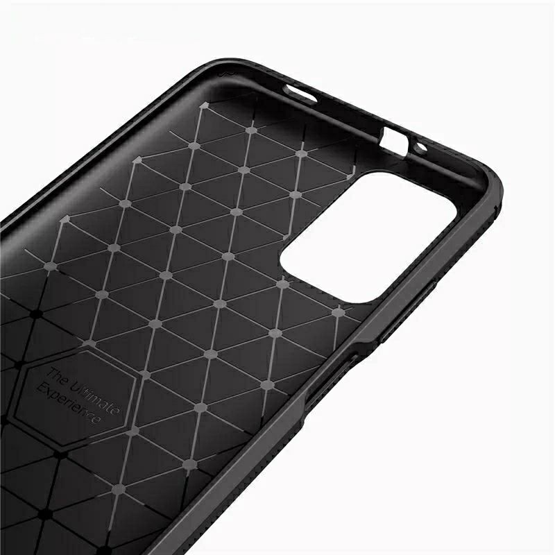 Case Xiaomi Redmi 9T Softcase Rugged Carbon Fiber Original