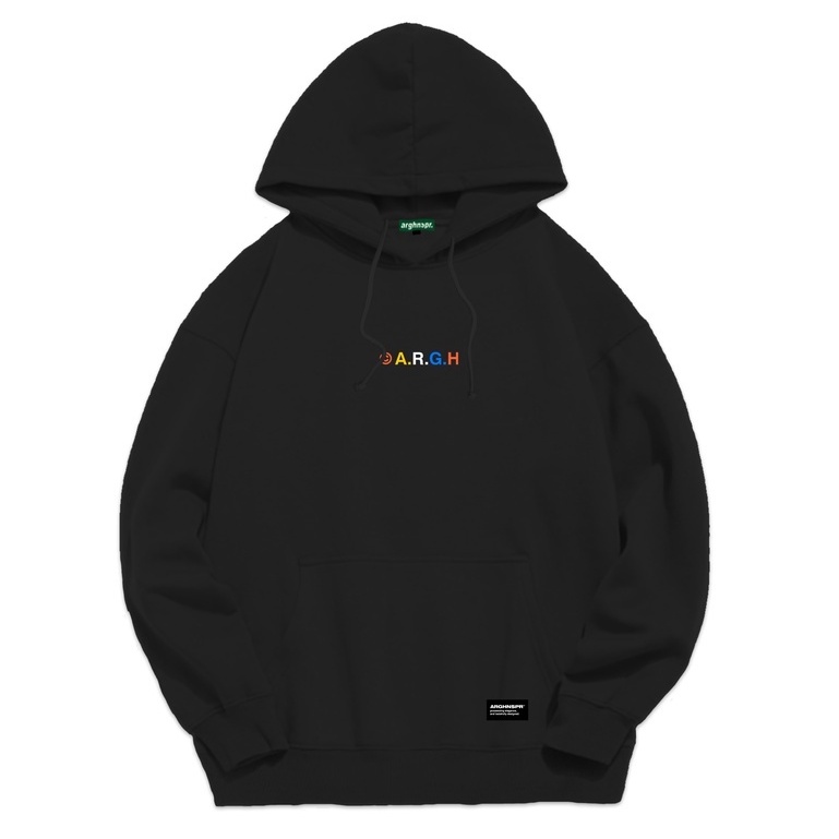 Pullover Hoodie Arghinspire Katun Fleece Hitam - HD Copy