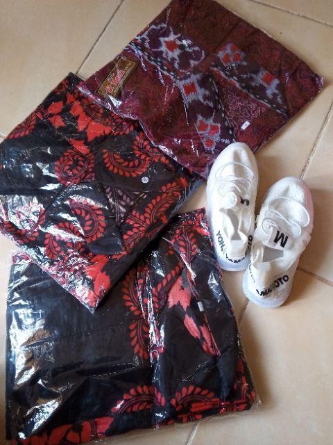 Maura Couple - Sania Ruffle Batik Couple Ori Garansi Termurah Shopee