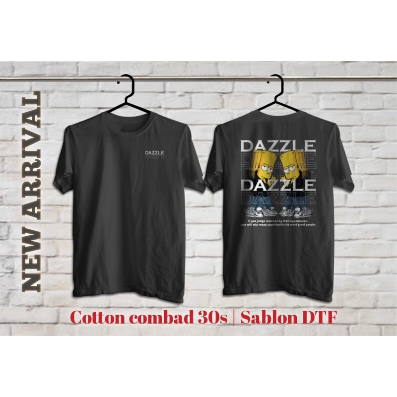 Kaos Vintage The Simpsons DTF sablon