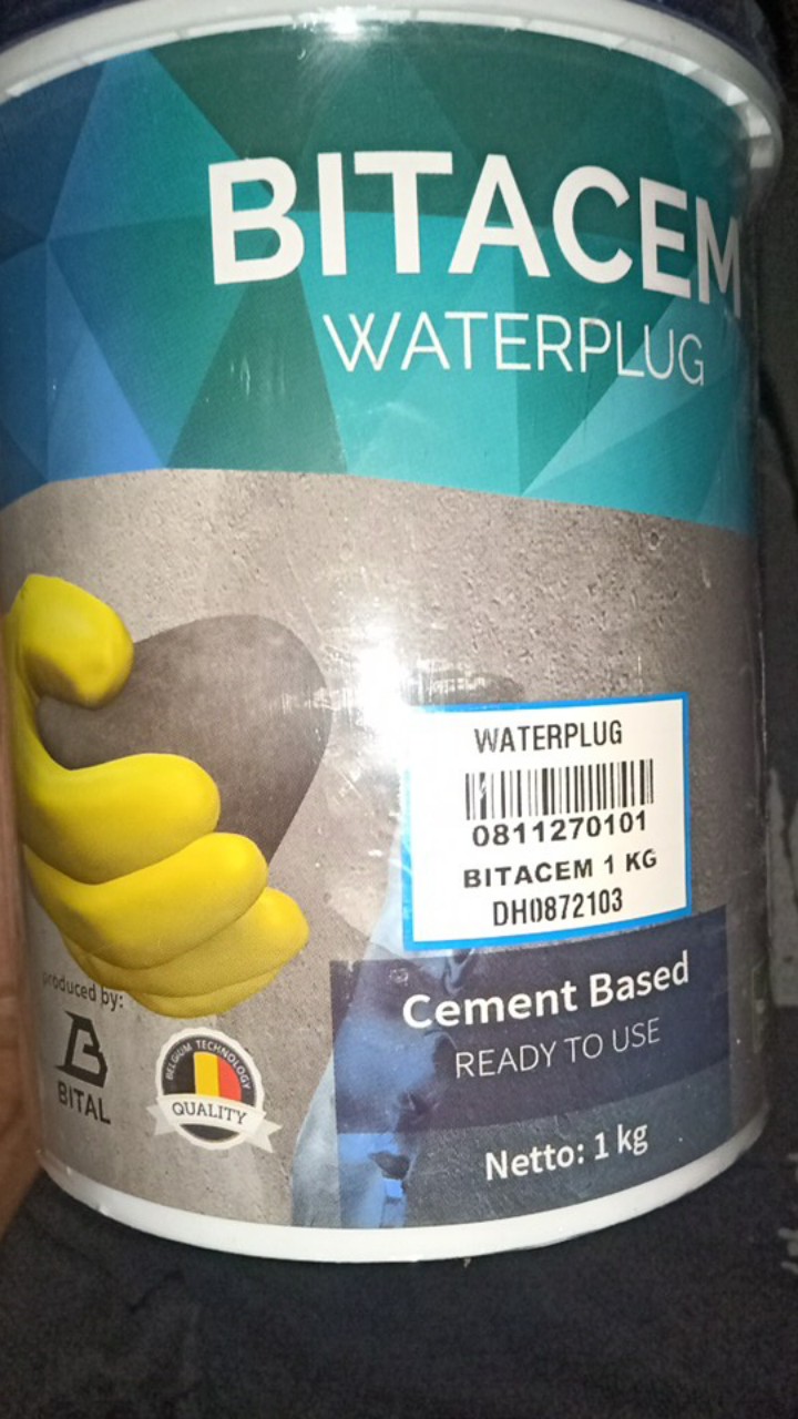 Penyumbat Kebocoran - Bitacem Waterplug 1kg