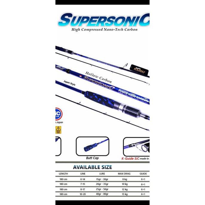 Joran Daido Supersonic Japan Style 180 Joran Carbon - 17Lb