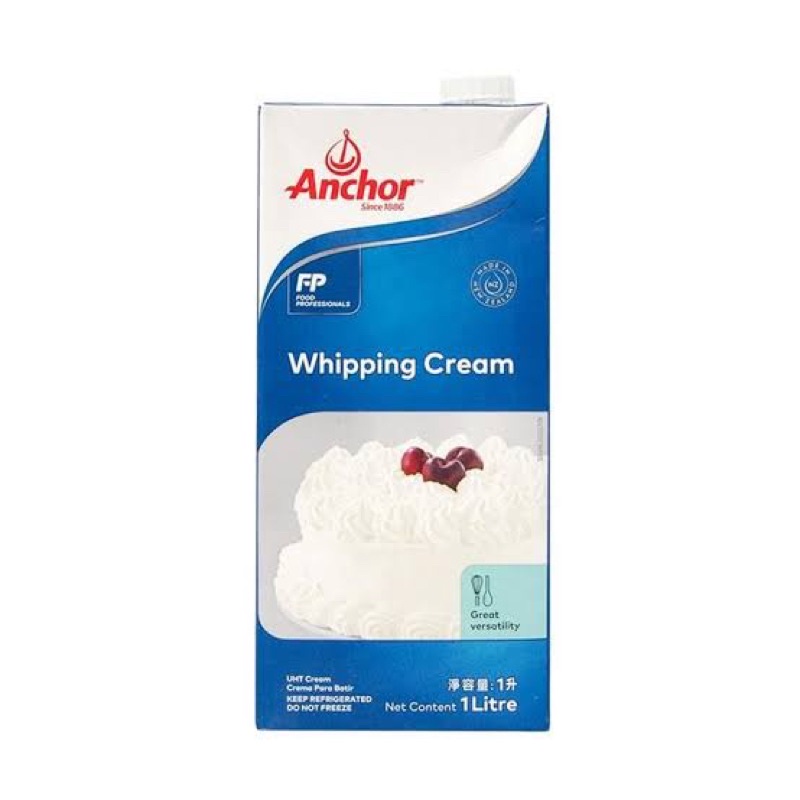 Whipped Cream Cair ANCHOR 1 L 1 kg