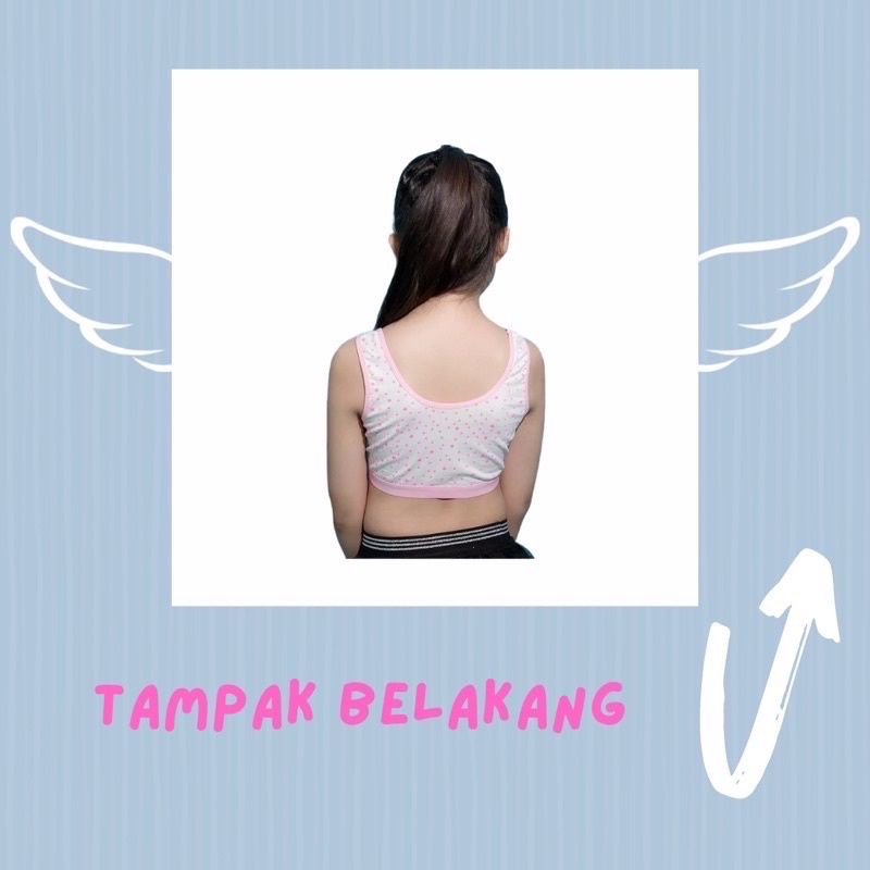1 Lusin Miniset Anak Perempuan Remaja SD SMP Hellokitty Bra Kutang BH Beha Mini Set Anak Remaja SD