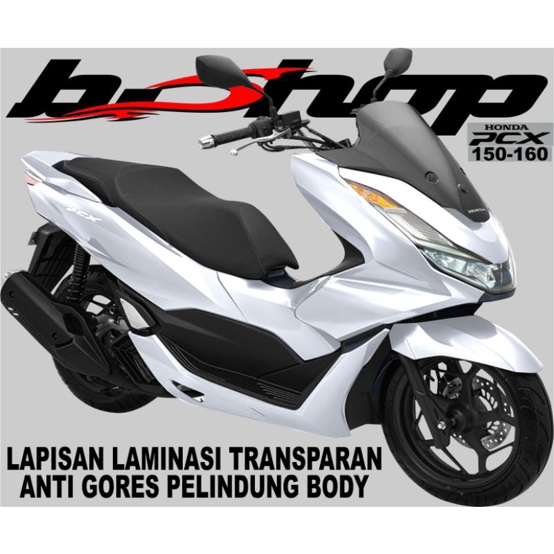 stiker decal pcx 160/150 full body sticker decal degradasi polos lapisan anti gores full body