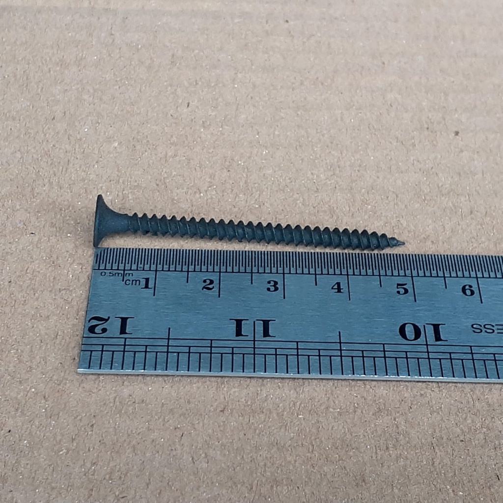 6X2 SKRUP SEKRUP GYPSUM PANJANG 5 CM 5CM 50MM 50 MM DRYWALL SCREW GIPSUM DIAMETER 3,5MM-4