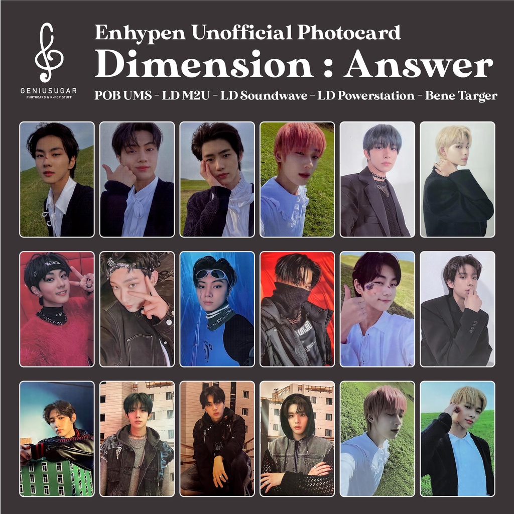 [REPLIKA EN-] PHOTOCARD DILEMMA : ANSWER B (BENEFIT)