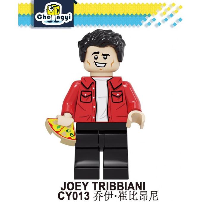Update Cy013 Joey Tribbiani Central Perk Friends Minifigure Brick Cy1002 Promo
