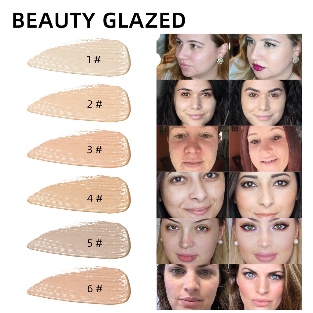 Beauty Glazed New Liquid Concealer Beauty Glazed Concealer Cream Beauty Glazed Concealer Beauty Glazed Concealer Cair Beauty Glazed