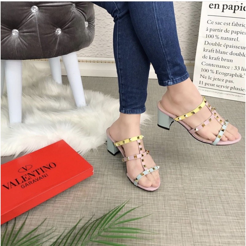 Heels m023 sepatu wanita import realpict