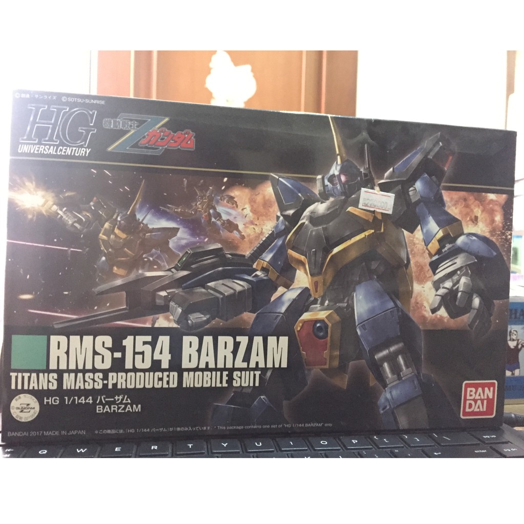 BANDAI RMS 154 BARZAM TITANS MASS-PRODUCED MOBILE SUIT HG 1/144