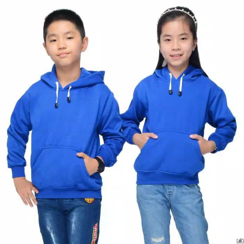 Jaket Sweater Hoodie Anak Request Nama Usia 3 Sampai 12 Tahun