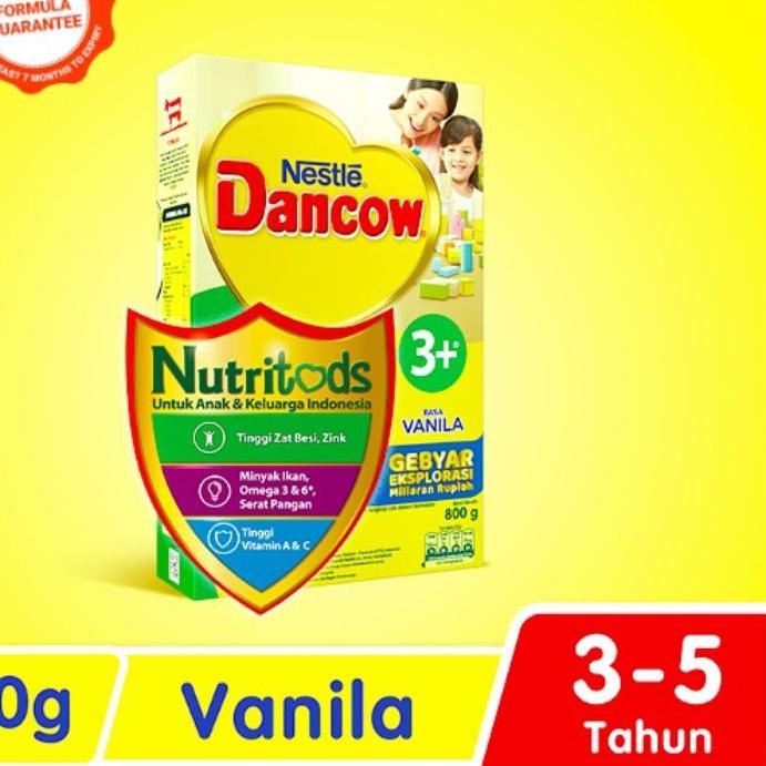 

Quality Control✅Dancow 3+ susu pertumbuhan anak nestle rasa vanilla / madu800 gram, 1 Kg|SQ7