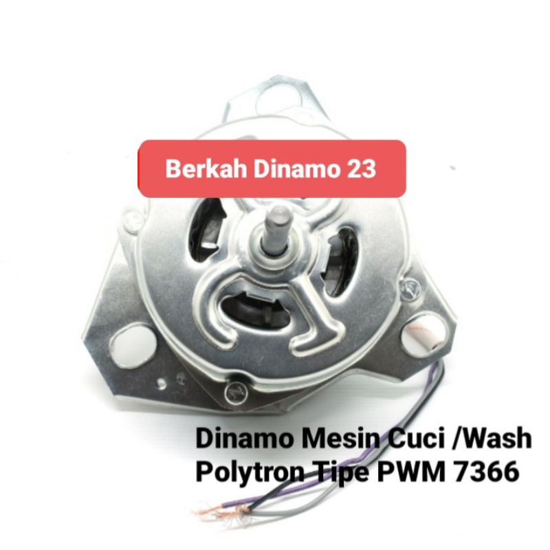 Dinamo Pencuci Mesin Cuci Polytron PWM 7366 Mesin Motor Wash / Pencuci Tembaga Polytron