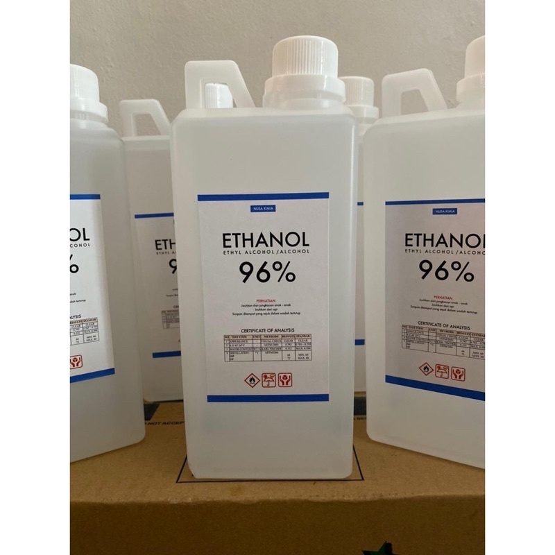 ETHANOL ALKOHOL 96% FOOD GRADE / MEDICAL GRADE - ALCOHOL ETHANOL 96%