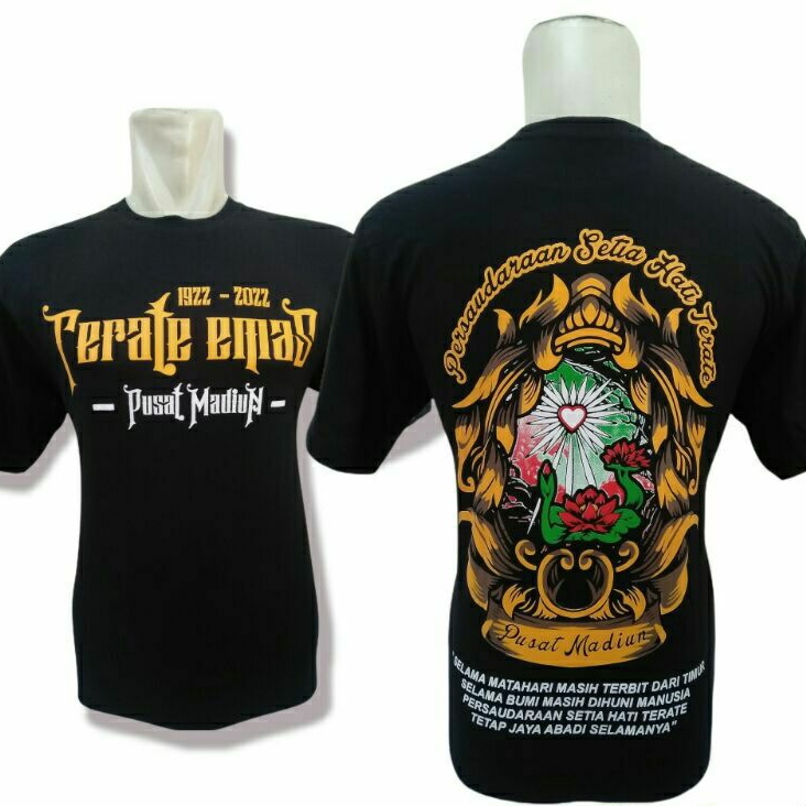 KAOS PSHT DISTRO TERATE EMAS PUSAT MADIUN