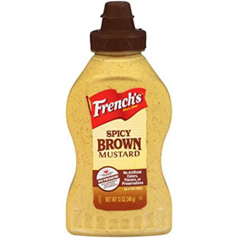 

FRENCH'S SPICY BROWN MUSTARD 340GR