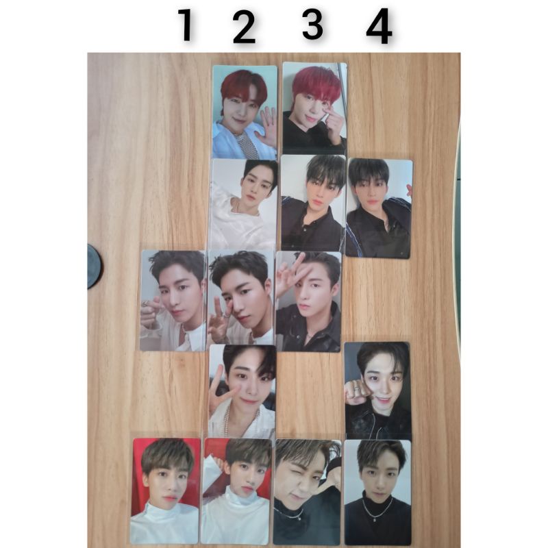 TO1 / TOO 2nd Mini Album RE:ALIZE Photocard Official Jaeyun J.YOU Kyungho Jerome Woonggi