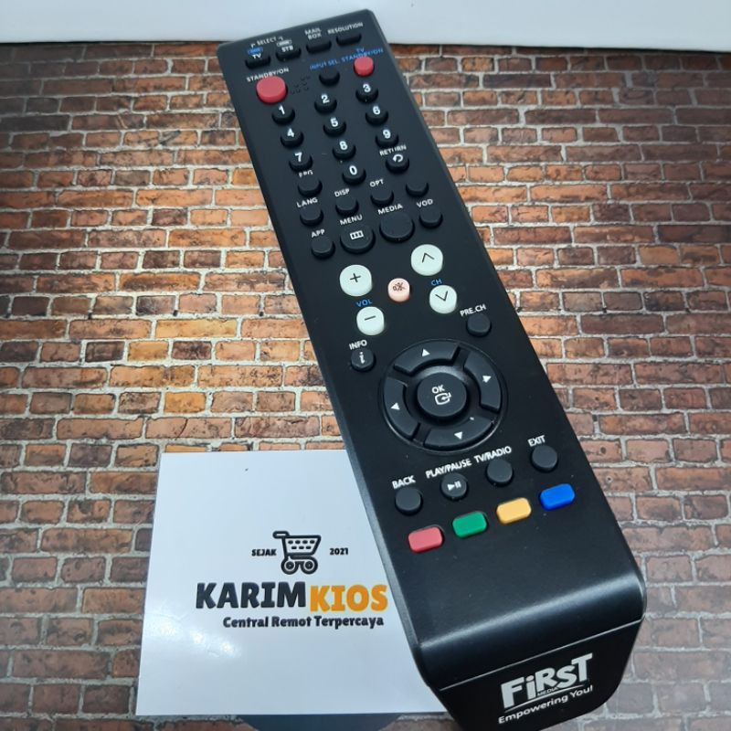 Remot Remote Receiver First Media HD