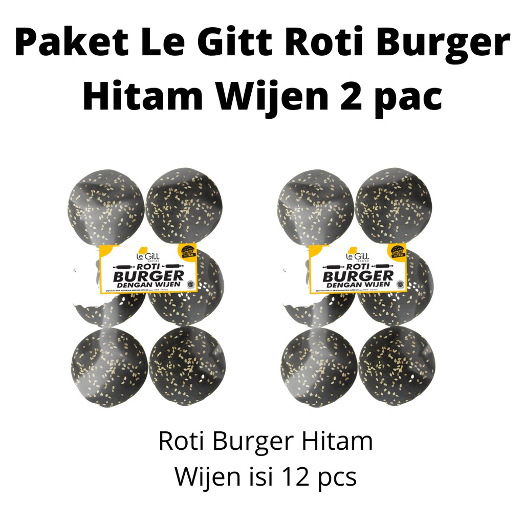 

Paket Legitt Roti Burger Wijen Hitam 2 (isi 12pcs)