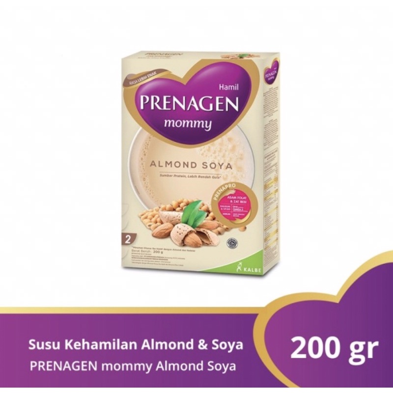 

Prenagen mommy almond soya 200 gram ( susu hamil kaya nutrisi )