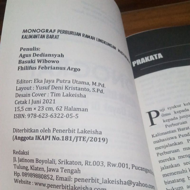 Monograf Perburuan Ramah Lingkungan Masyarakat Dayak di Kalimantan Barat-1
