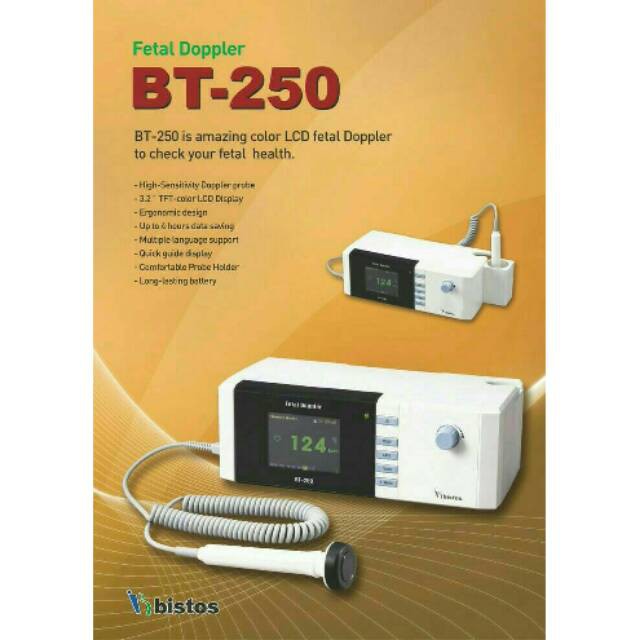 Doppler Dopler BISTOS BT 250 - Fetal Doppler BT-250 Bistos