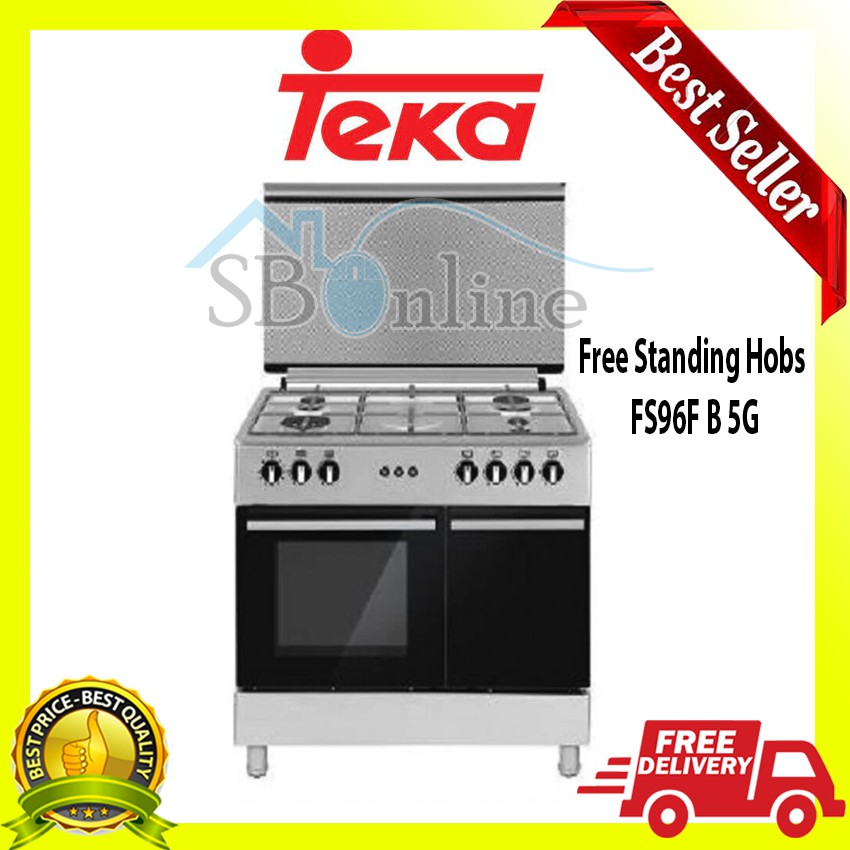 Kompor Freestanding Hobs TEKA - FS96F B 5G