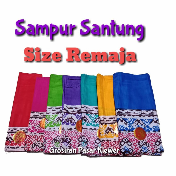 Selendang tari batik anak untuk SD sampai SMP-Random