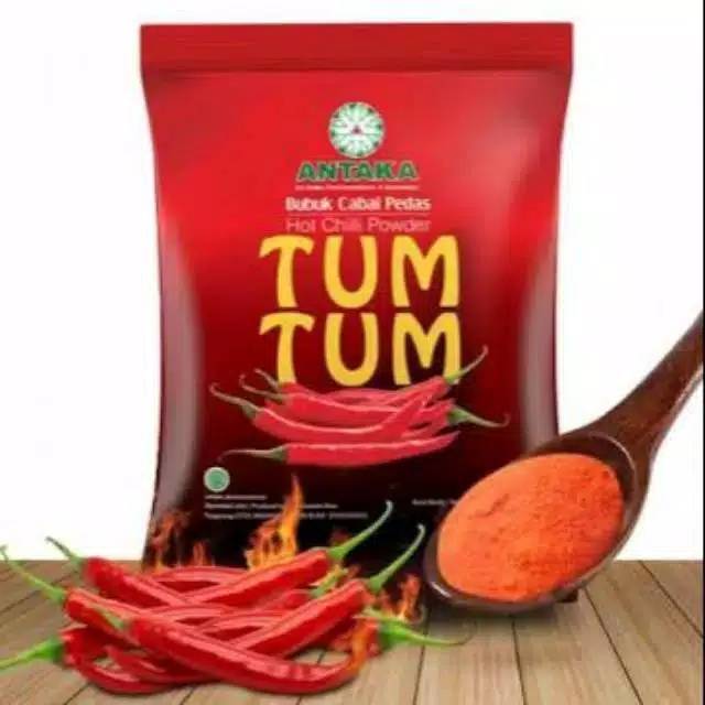 

BUBUK CABAI PEDAS TUM TUM (ANTAKA) 100 gram