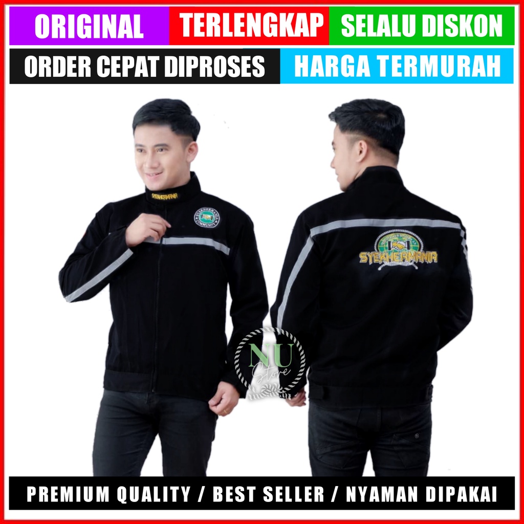 [GRATIS ONGKIR] Jaket Syekhermania Habib Syekh / Jaket Syekhermania Wanita Pria / Jaket Syekhermania