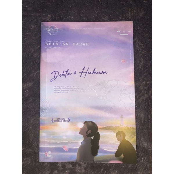 Preloved Novel Dikta dan Hukum (Buku saja)