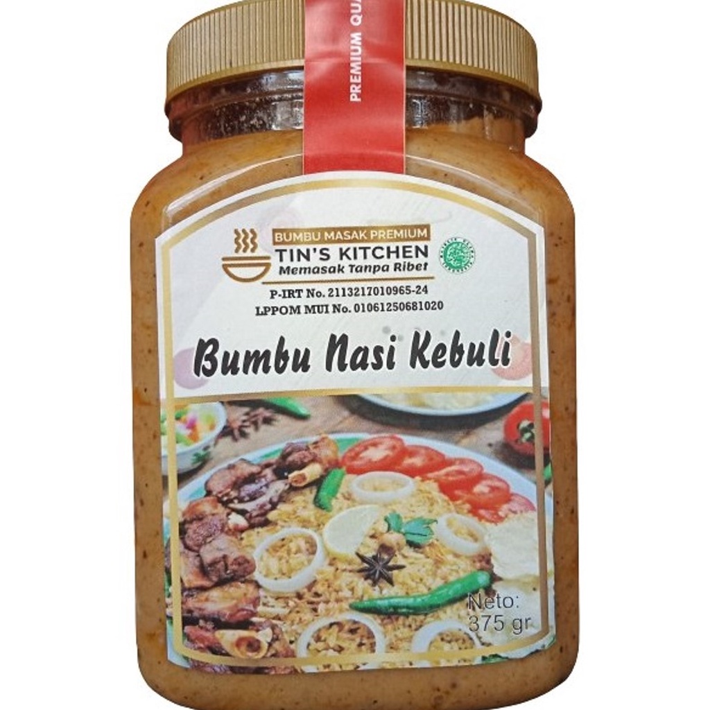 

Bumbu Nasi Kebuli Instan Bumbu Nasi Kebuli Tins Kitchen 375 g Bumbu Nasi kebuli Rice Cooker Bumbu Nasi Kebuli Kambing Bumbu Nasi Kebuli Praktis