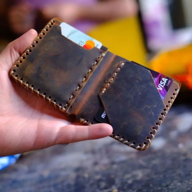 Dompet Pria Kulit Asli || Dompet Kulit Minimalis