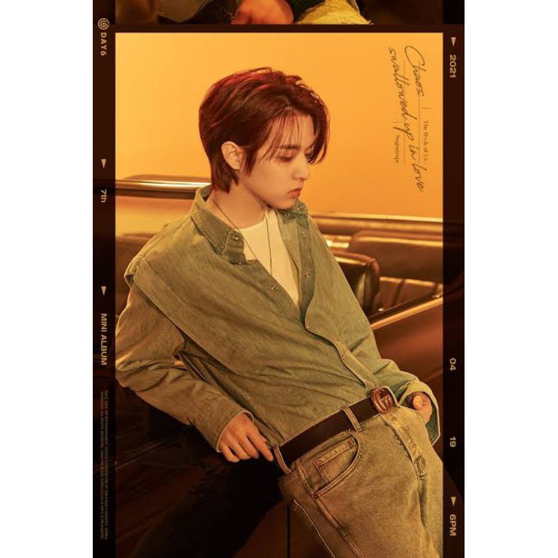 POSTER DAY6 OFFICIAL GOOD CONDI (SUNGJIN, JAE, EVEN OF DAY)