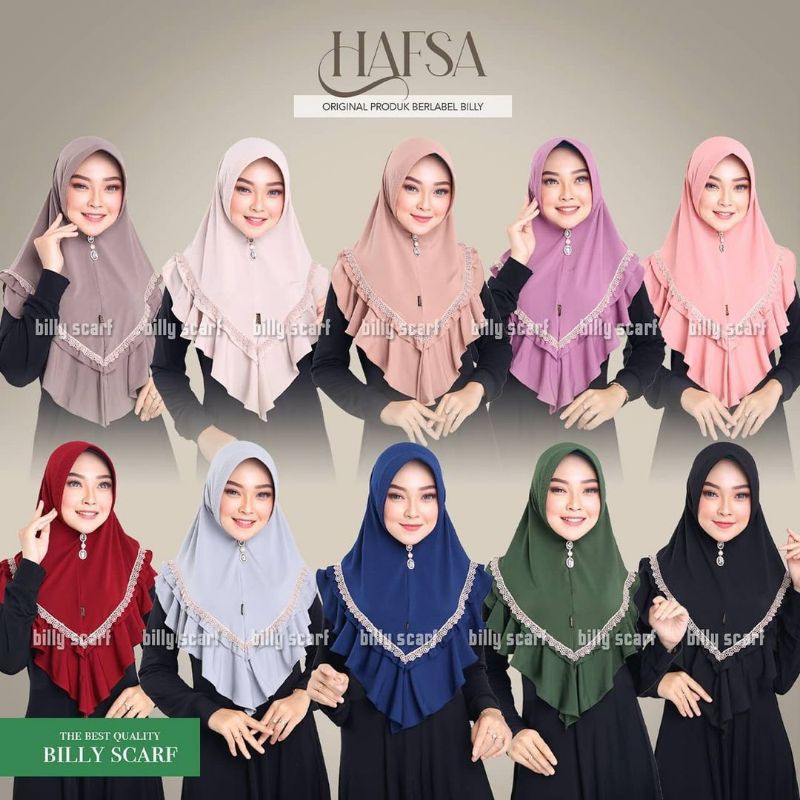 JILBAB INSTANT HAFSA ORI FARRAH ARJUNA HIJAB