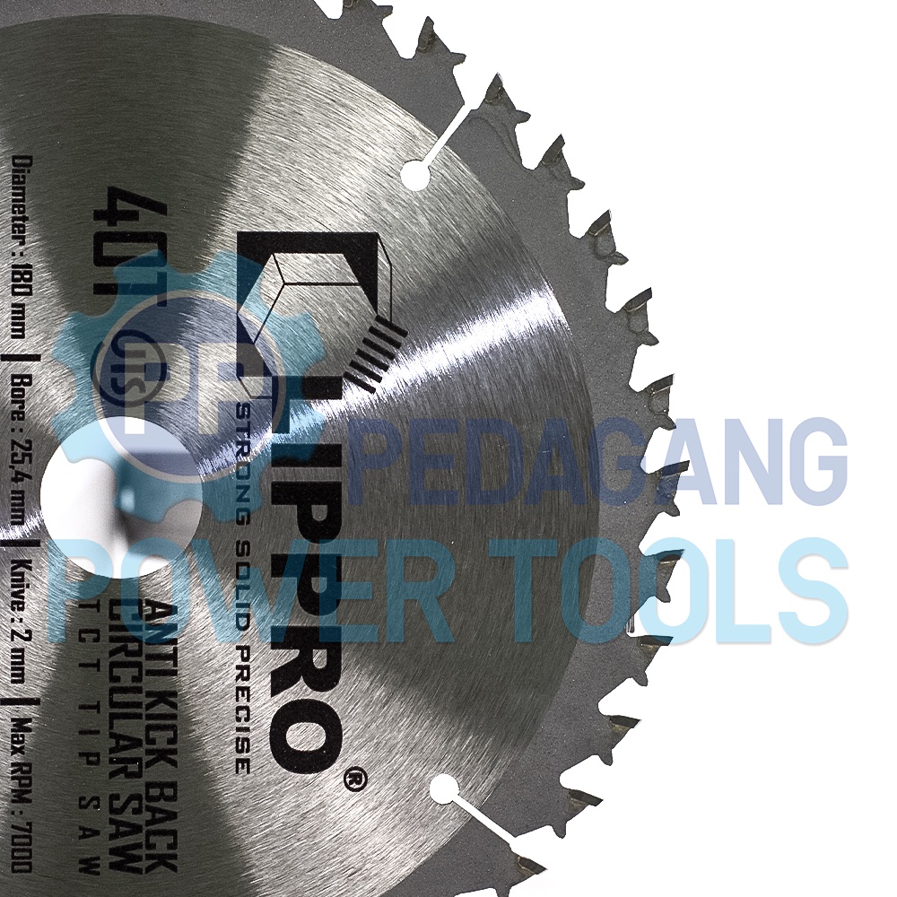 LIPPRO 7&quot; X 40T AKB CIRCULAR SAW BLADE TANDUK MATA GERGAJI POTONG KAYU