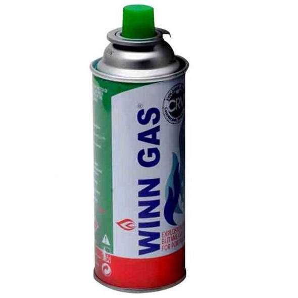 CARTRIDGE GAS WINN CRV BUTANE 235 GRAM / REFILL GAS PEMANTIK