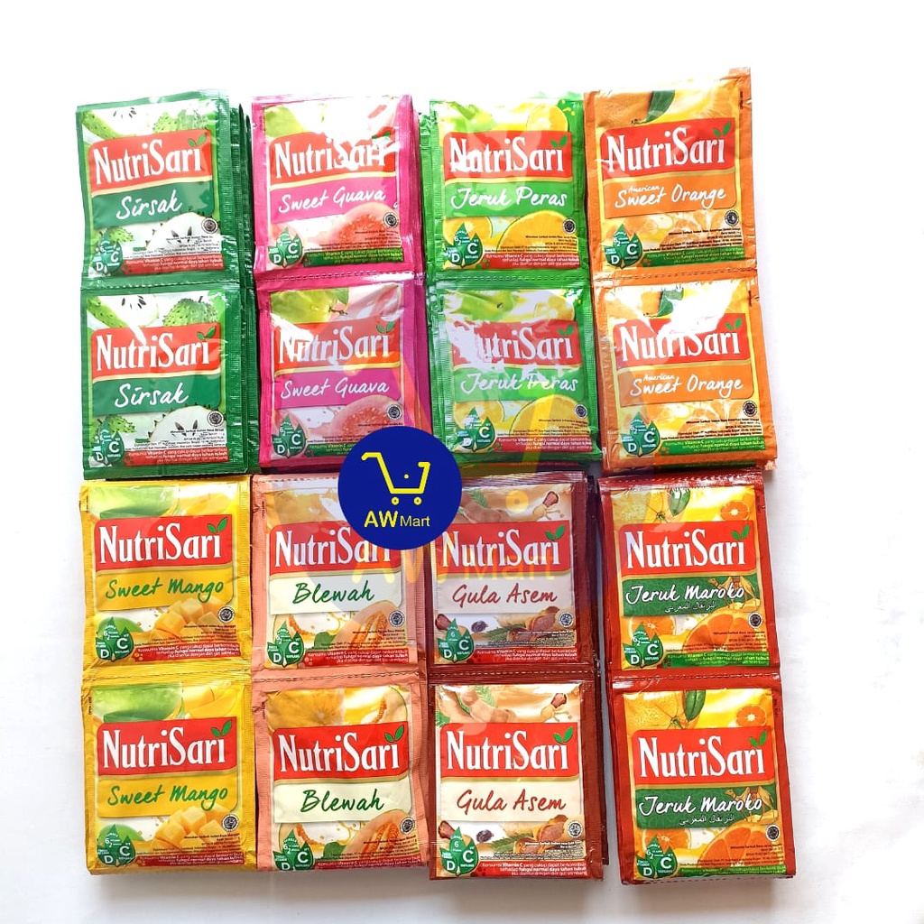 NUTRISARI RENCENG (14 GRAM X 10 SACHET) - ALL VARIAN